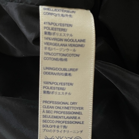 Rebecca Minkoff Black Wool Mini Skirt 2 - Picture 7 of 7